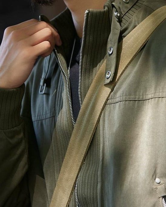 キリーン ミリタリーテイストハリントンジャケット 2329