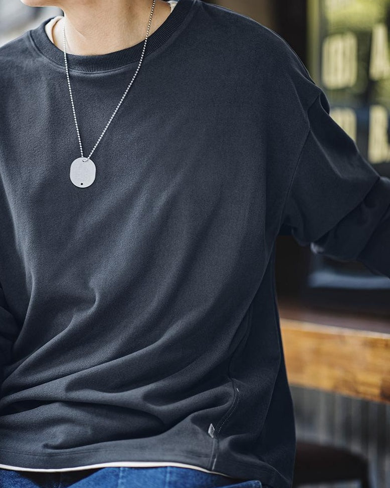 ケチャム クルーネック起毛スウェットプルオーバー 2532