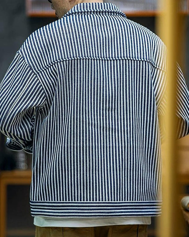 クープビル ストライプデニムジャケット 2518