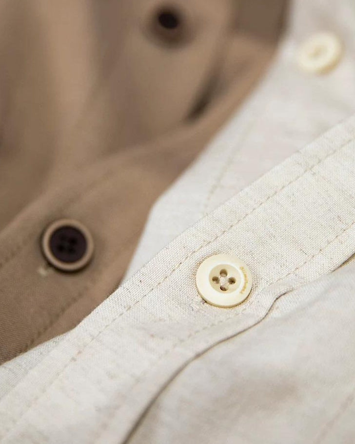 ロックビル スクエアダブルポケットワイドシャツ 2433