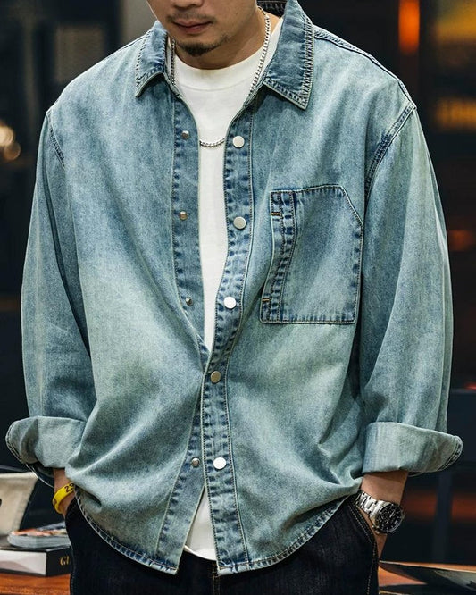 シャーロッツビル ハードフェードスナップワークシャツ 2431