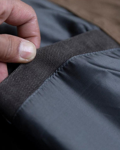 ウェスタリー バイカラー襟切替ラグランワークブルゾン 2491