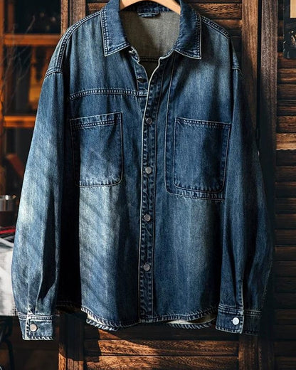 ウィンターヘイブン フロントヨークダブルポケットワークシャツ 2425