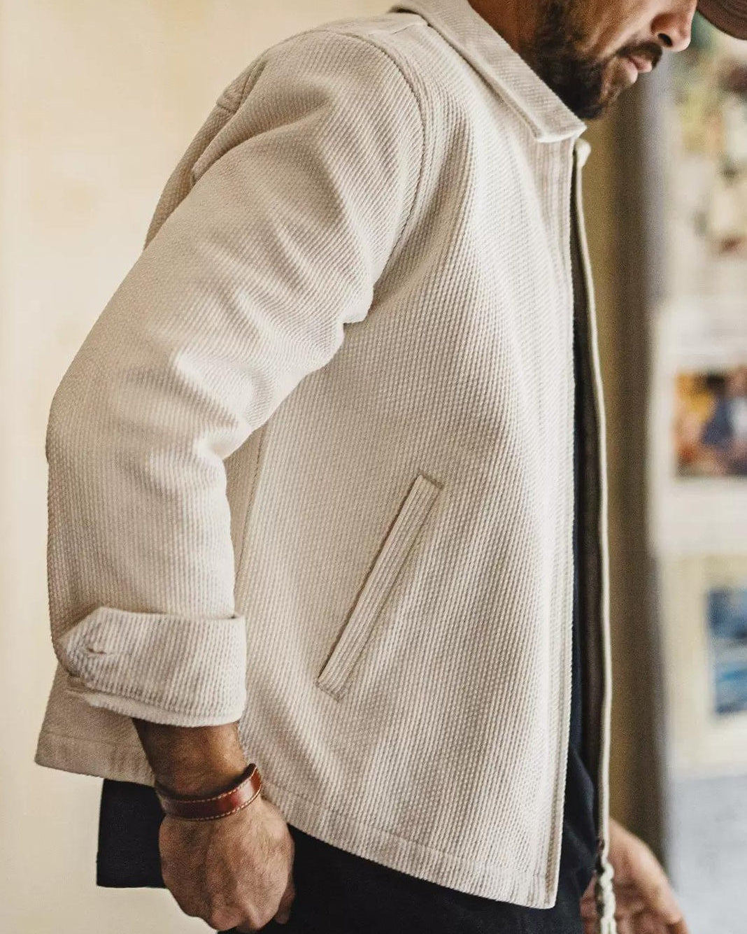 ベントンビル 立体織りジップジャケット 2460