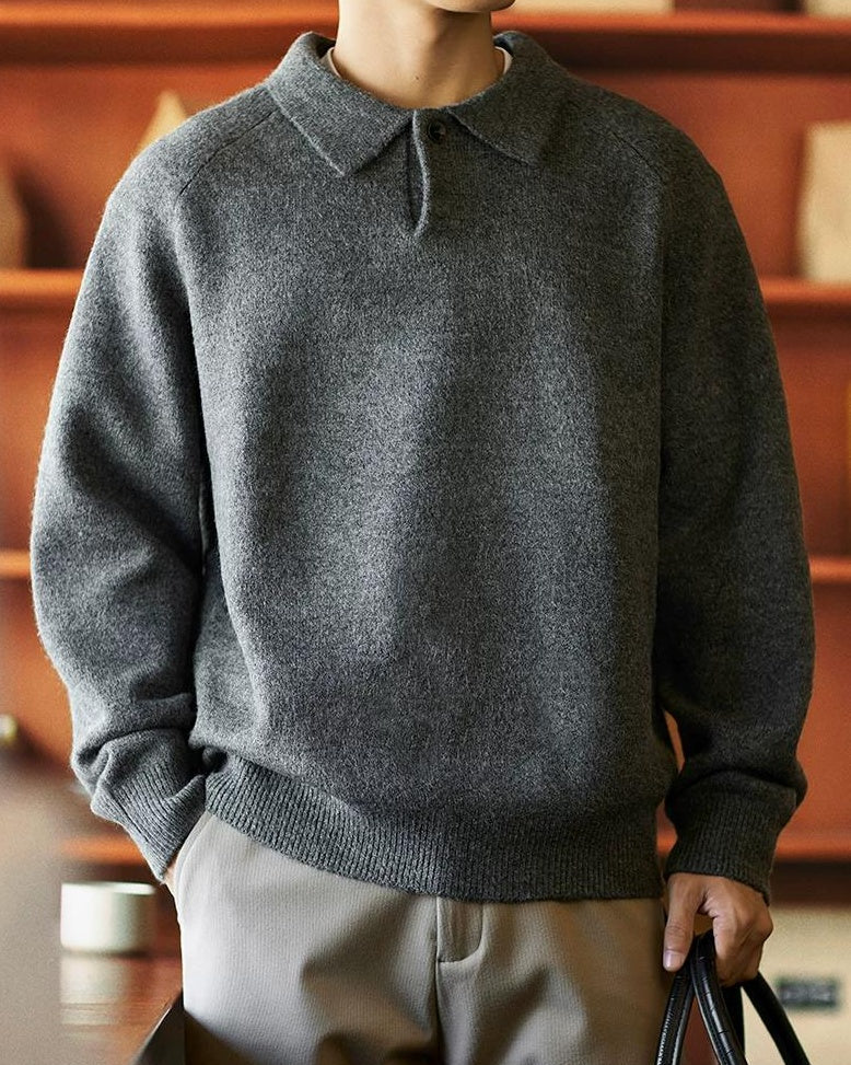 フルーガービル ラグランコンフォートニットポロ 2395