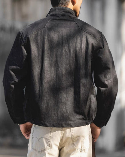 エイケン スタンドシングルフルジップブルゾン 2494