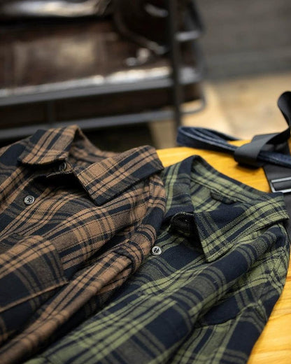 フレデリック レトロチェックフランネルシャツ 2362