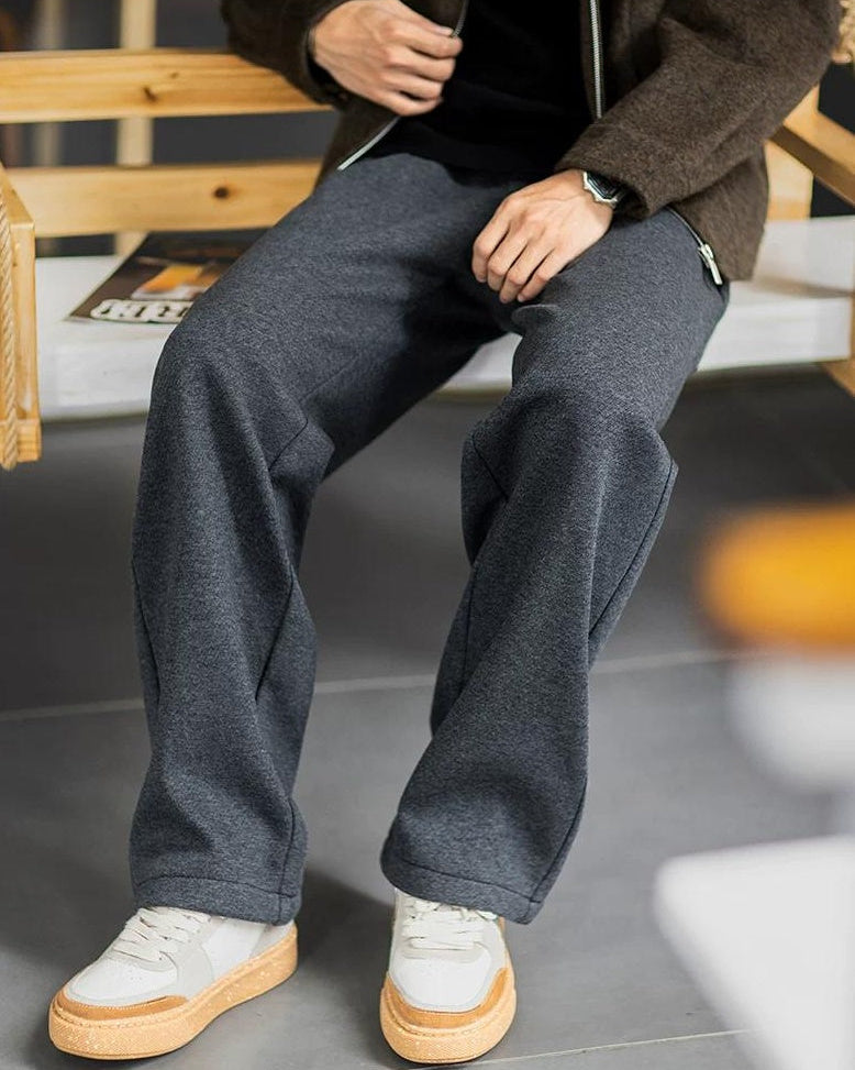 ワイメア ワイドレッグカジュアルウォームパンツ 2380