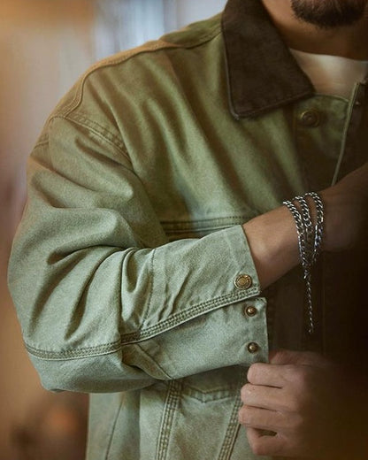 トピーカ コーデュロイ襟トラッカージャケット 2337