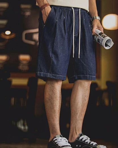 ビービル ドロストデニムショートパンツ 2645