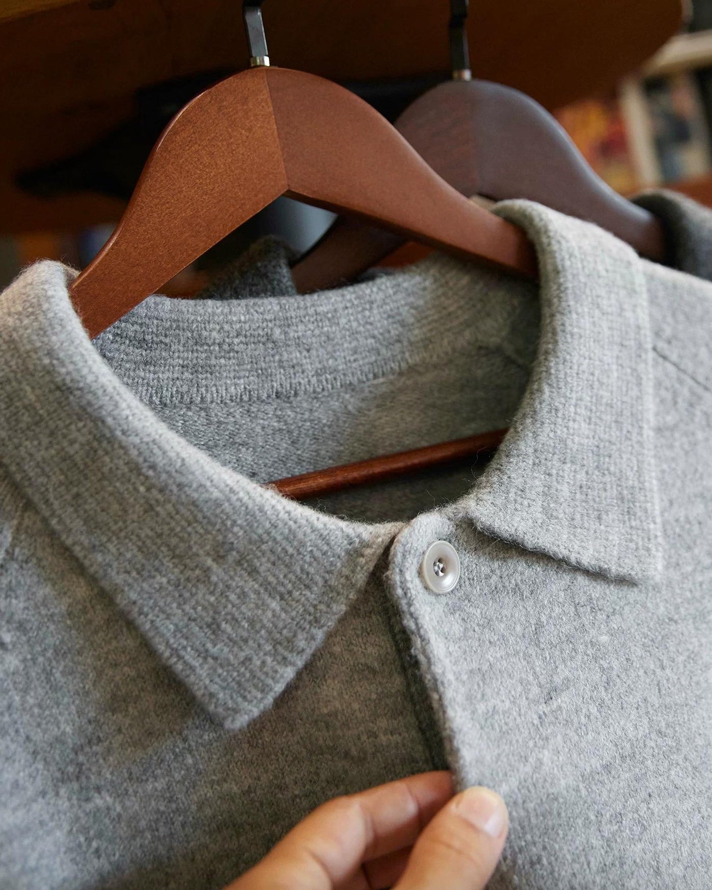 フルーガービル ラグランコンフォートニットポロ 2395