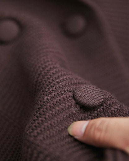 ギャラップ ショールカラーヘビーリブカーディガン 2324