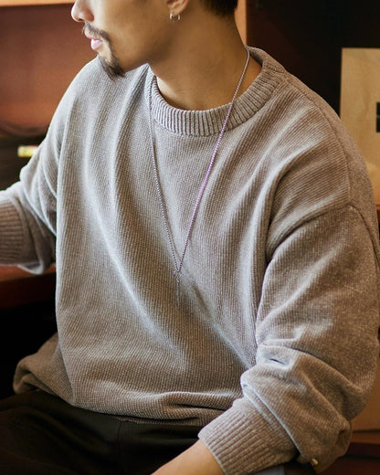 モデスト ダスティカラールーズニットセーター 2311