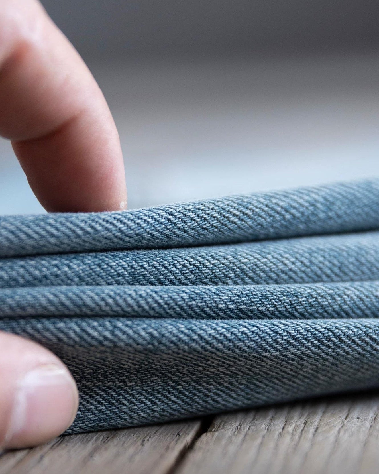 ユカイア ルーズストレートデニムパンツ 2498