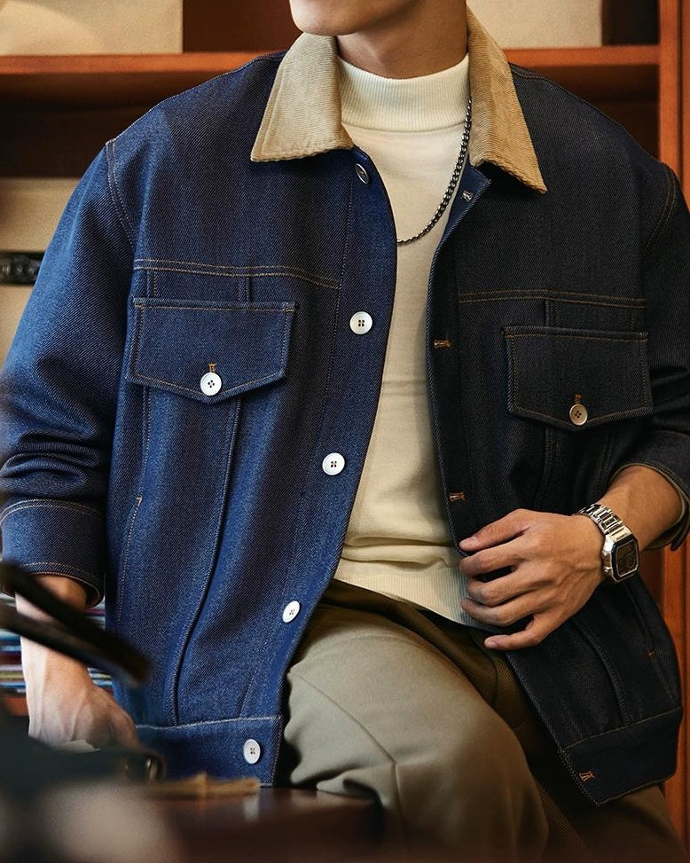 マートルビーチ コーデュロイカラーデニムジャケット 2291