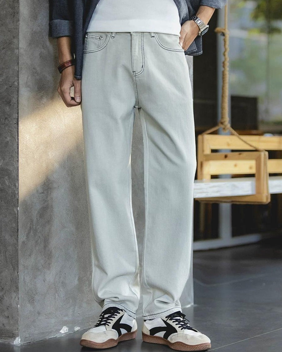 ソルドートナ ルーズストレートステッチワークパンツ 2503