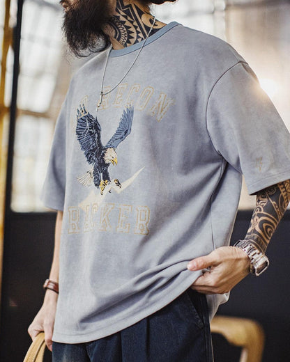 グッドランド ヴィンテージプリントオーバーサイズトップス 2600