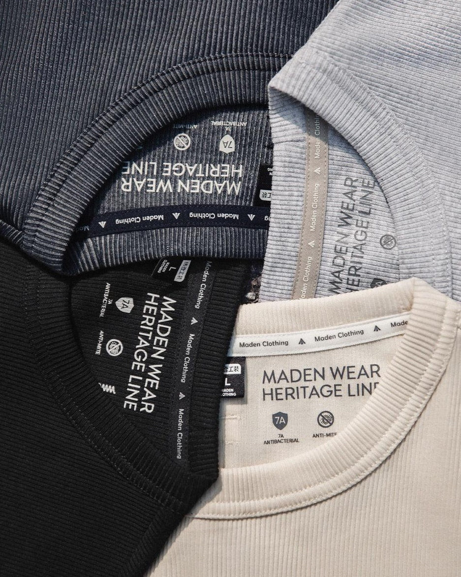 カスター リブテクスチャークルーネックトップス 2599