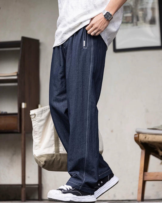 カーヴィル リラックスフィットデニムイージーパンツ 2539