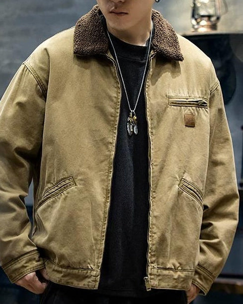 ラスクルーセス 裏ボア ウォームワークジャケット 2390