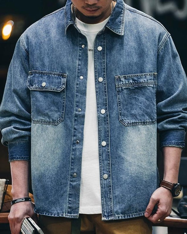 ガズデン ヘビーウォッシュドデニムシャツ 2351