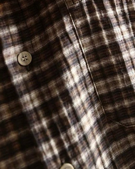 イリリア クラシックチェックハーフスリーブシャツ 2583