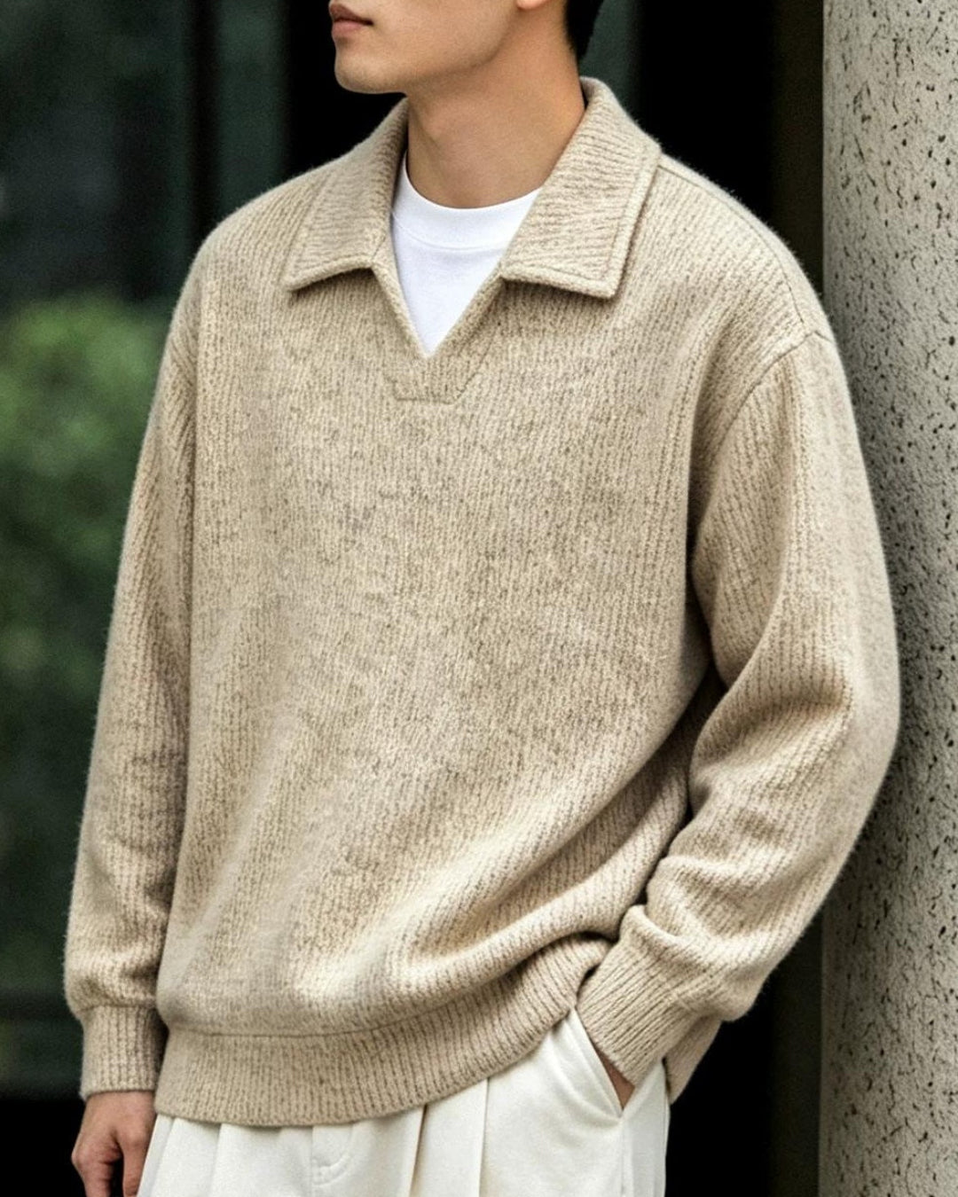 ヒギンズ スキッパーカラープルオーバー 2903