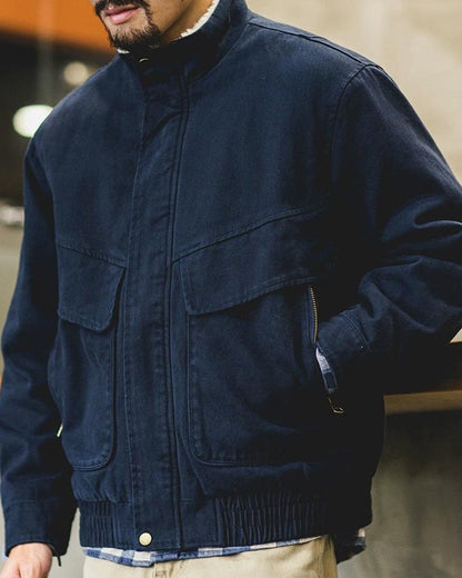 サマービル 裏ボアスタンドカラージャケット 2377