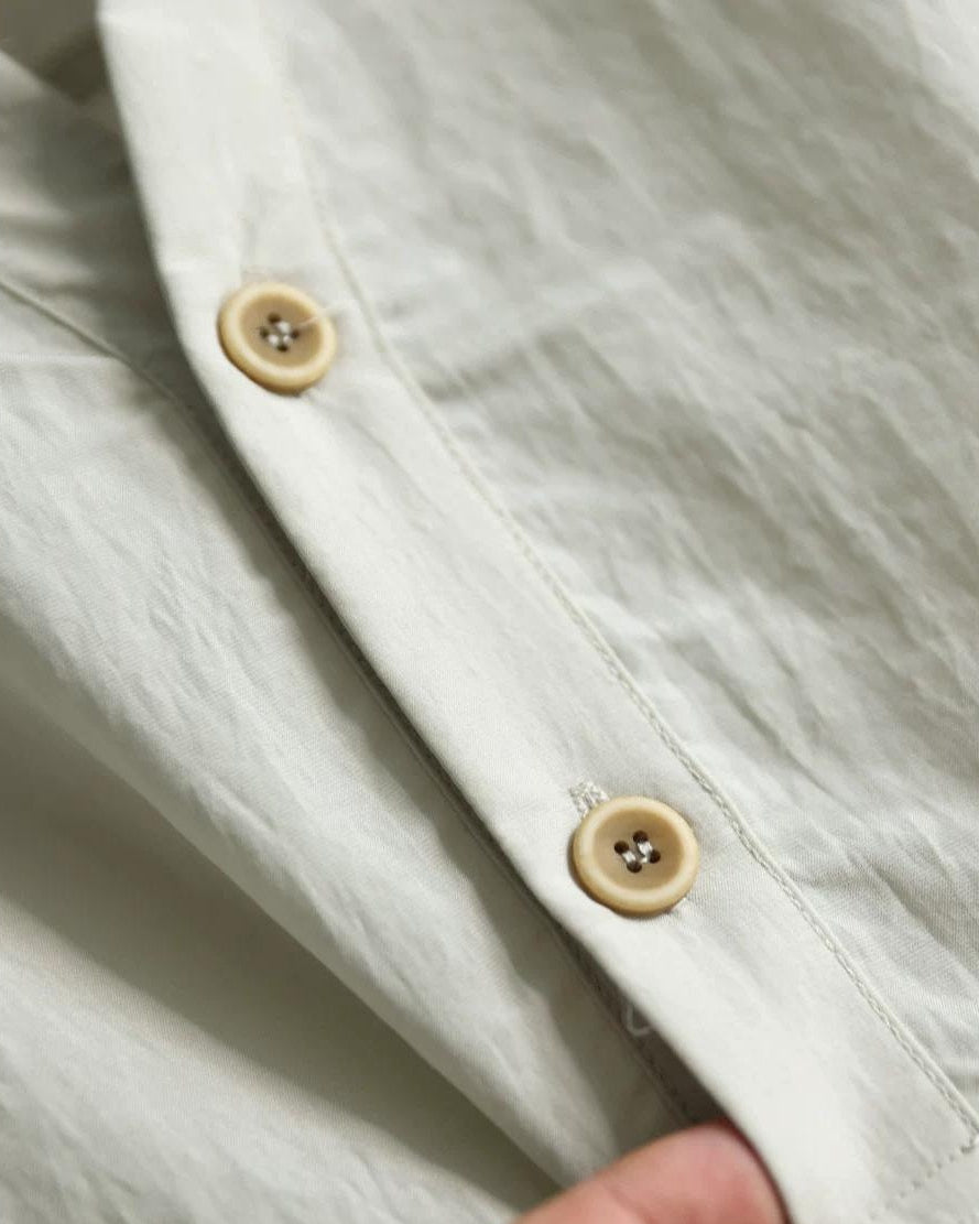 ラトン Vネックハーフボタンプルオーバーシャツ 2592