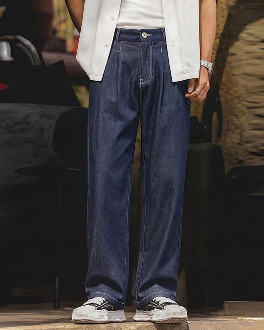 プラサービル コントラストステッチワイドパンツ 2603