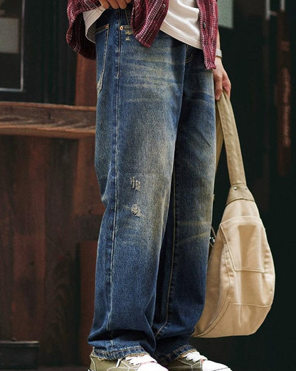 タイラー ヴィンテージウォッシュワイドデニムパンツ 2331