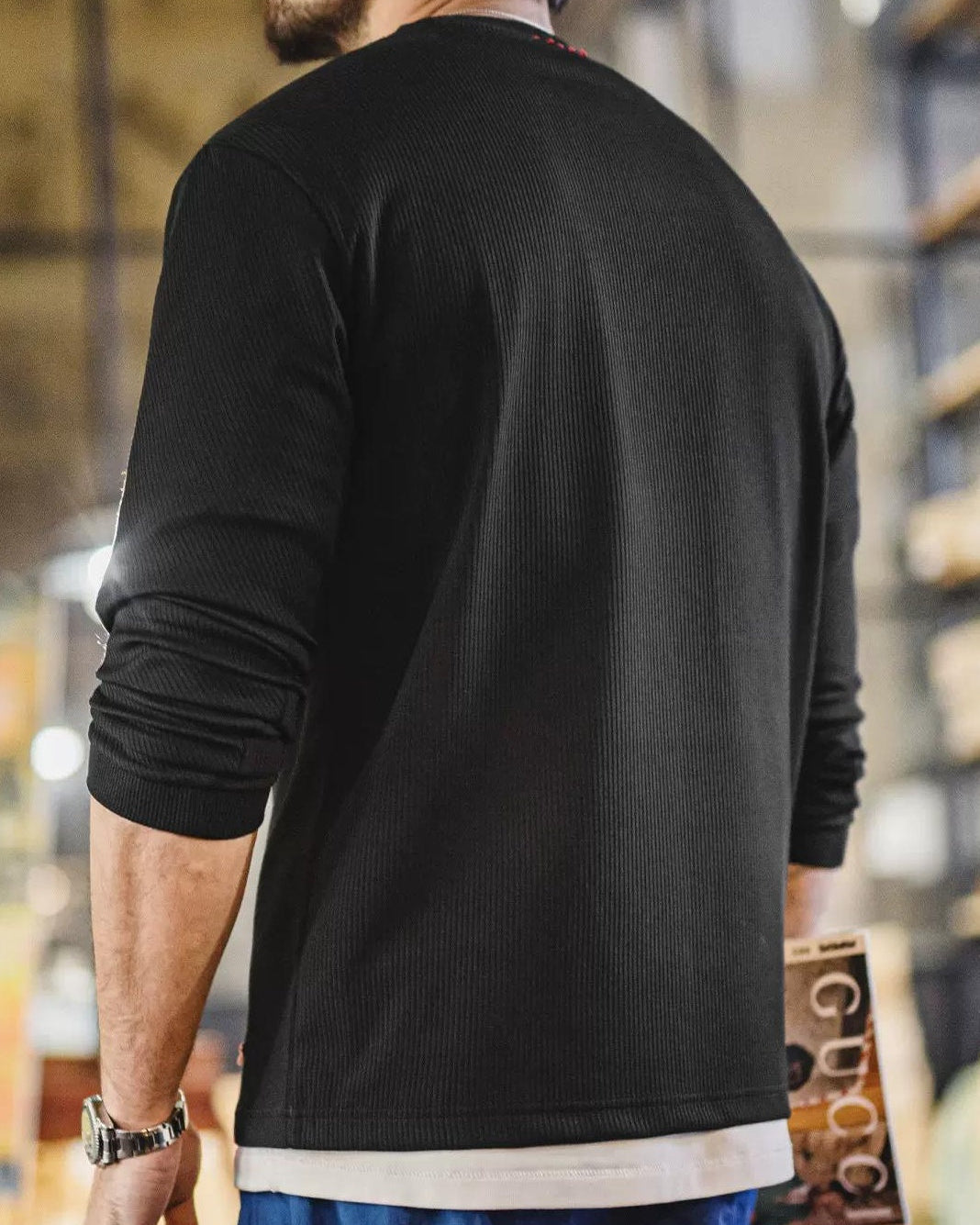 テュペロ リブクルーネックプルオーバー 2462