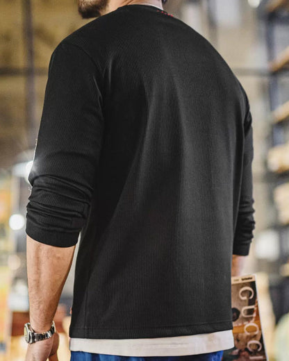 テュペロ リブクルーネックプルオーバー 2462