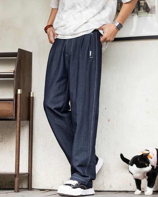 カーヴィル リラックスフィットデニムイージーパンツ 2539