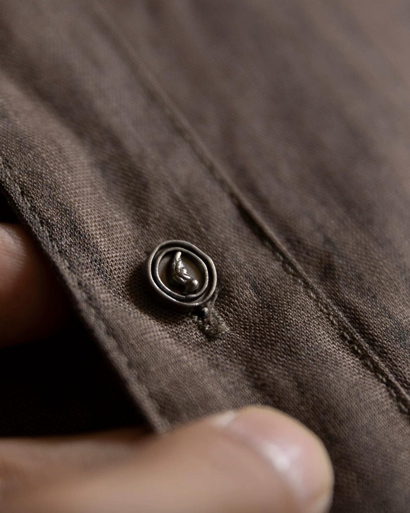 ウィルクスバリ オープンカラーリラックスシャツ 2483