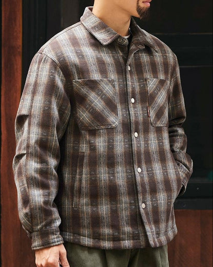 レブンワース  フランネルチェックシャツジャケット 2319