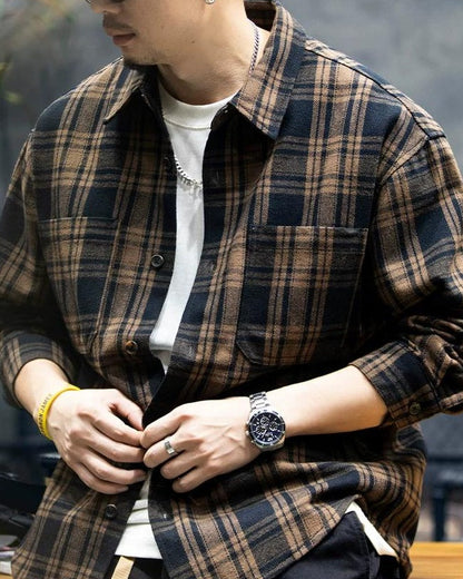 フレデリック レトロチェックフランネルシャツ 2362