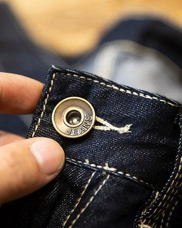 ニューポートニューズ トリプルステッチワイドジーンズ 2430