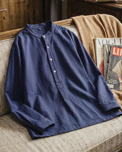 リッチフィールド スタンドカラーロングスリーブシャツ 2529