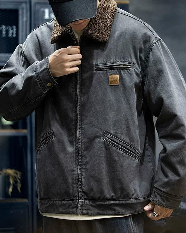 ラスクルーセス 裏ボア ウォームワークジャケット 2390