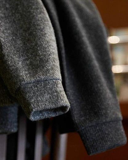 サンルイス スタンドカラーハーフジップスウェット 2389