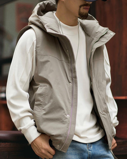 プリンストン  スタンドカラーダウンベスト 2308