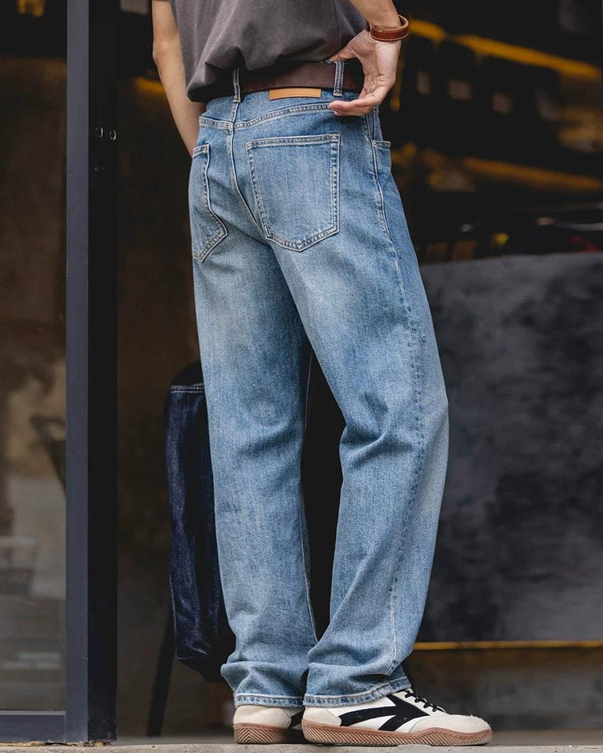 コールドスプリング ストレッチストレートデニムパンツ 2564