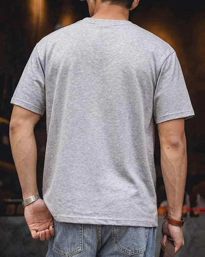 ヤキマ ベーシックヘンリーネックTシャツ 2659
