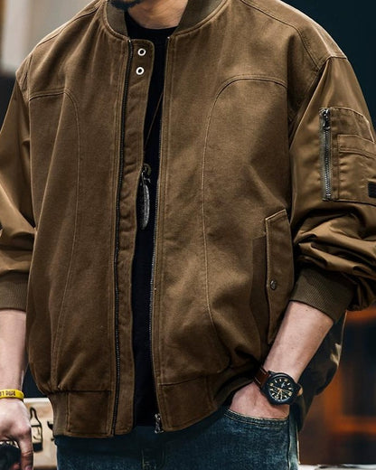 カラマズー バック刺繍フライトジャケット 2345