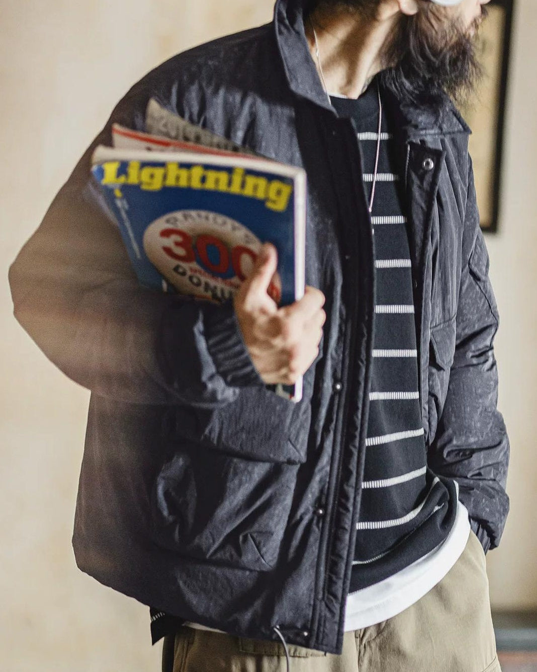 トレントン テクスチャ―ドパデッドジャケット 2367