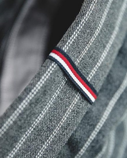 ワイリカ クラシックストライプボタンダウンシャツ 2602