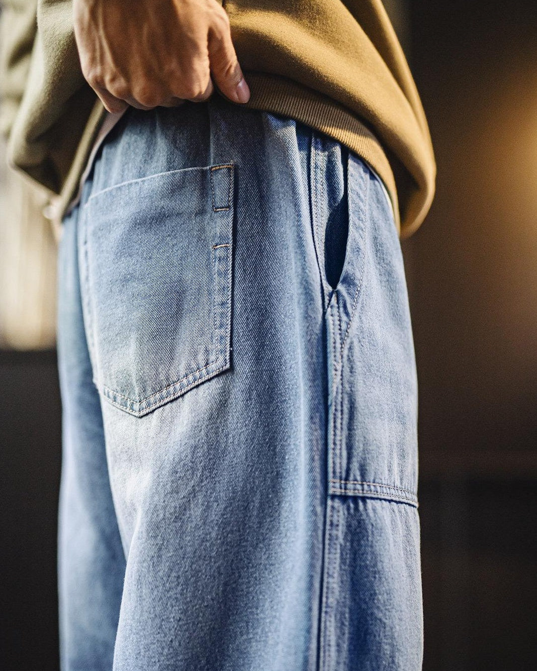 ワイルク ワイドイージーベイカーデニムパンツ 2506