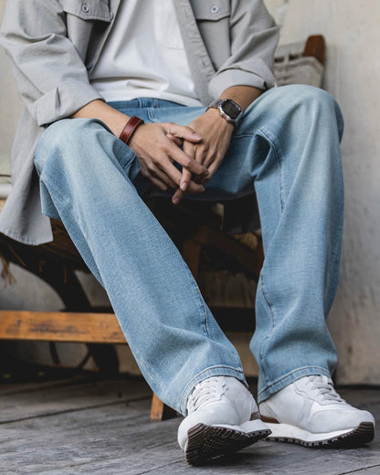 クックビル ルーズストレートデニムパンツ 2468