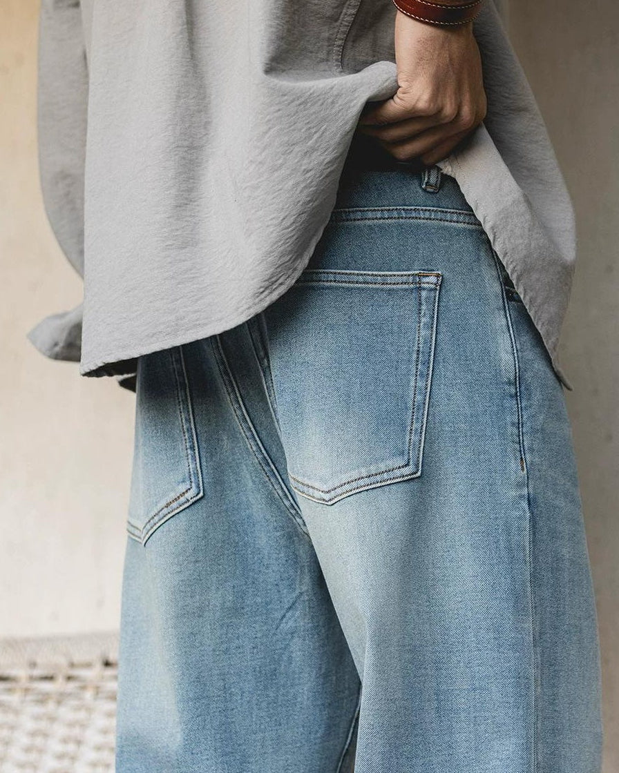 クックビル ルーズストレートデニムパンツ 2468